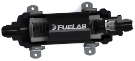 In-Line Fuel Filter with Check Valve - 858 Series In-Line Filter with Integrated Check Valve