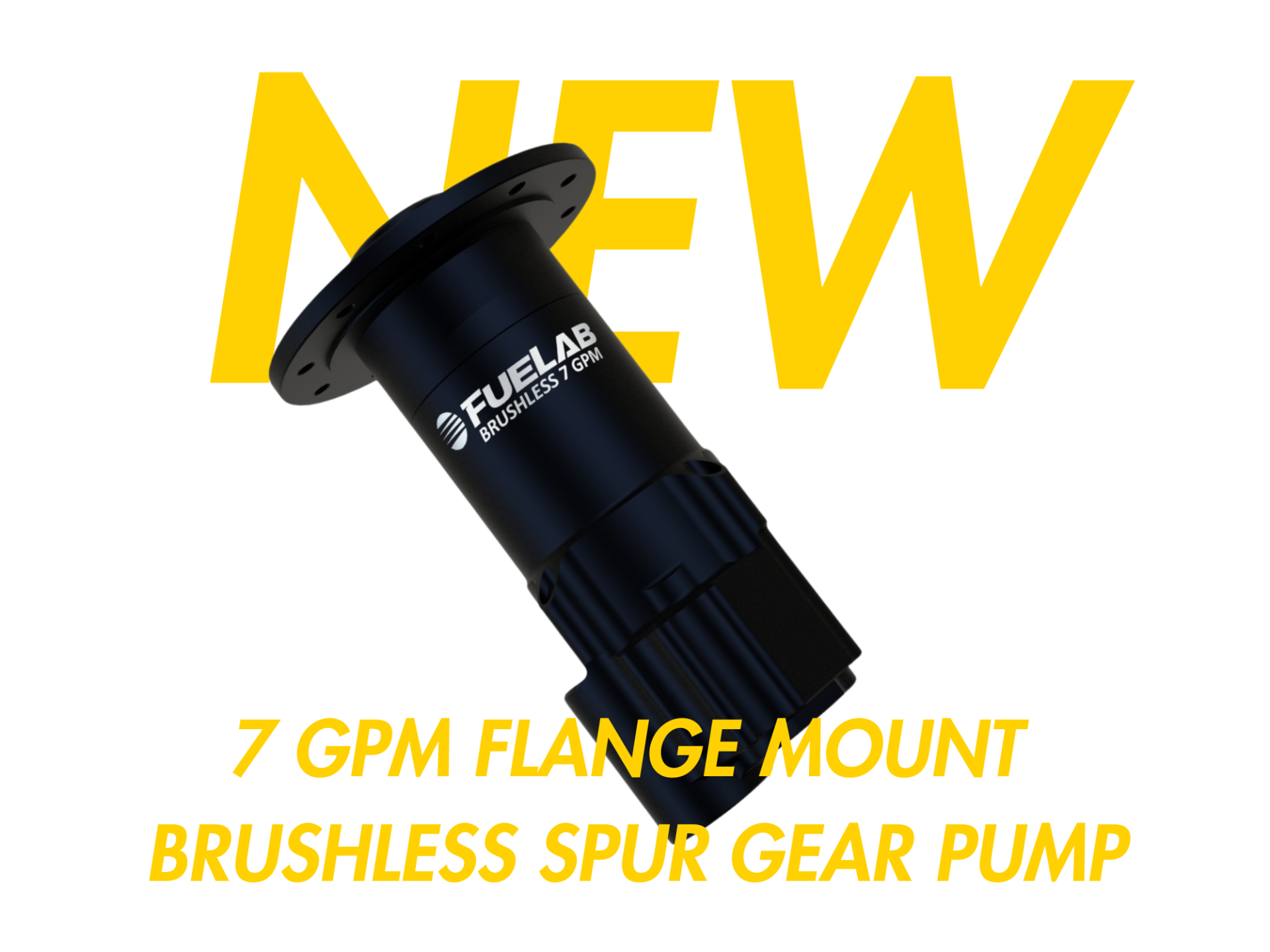 7 GPM Flange Mount Brushless Spur Gear