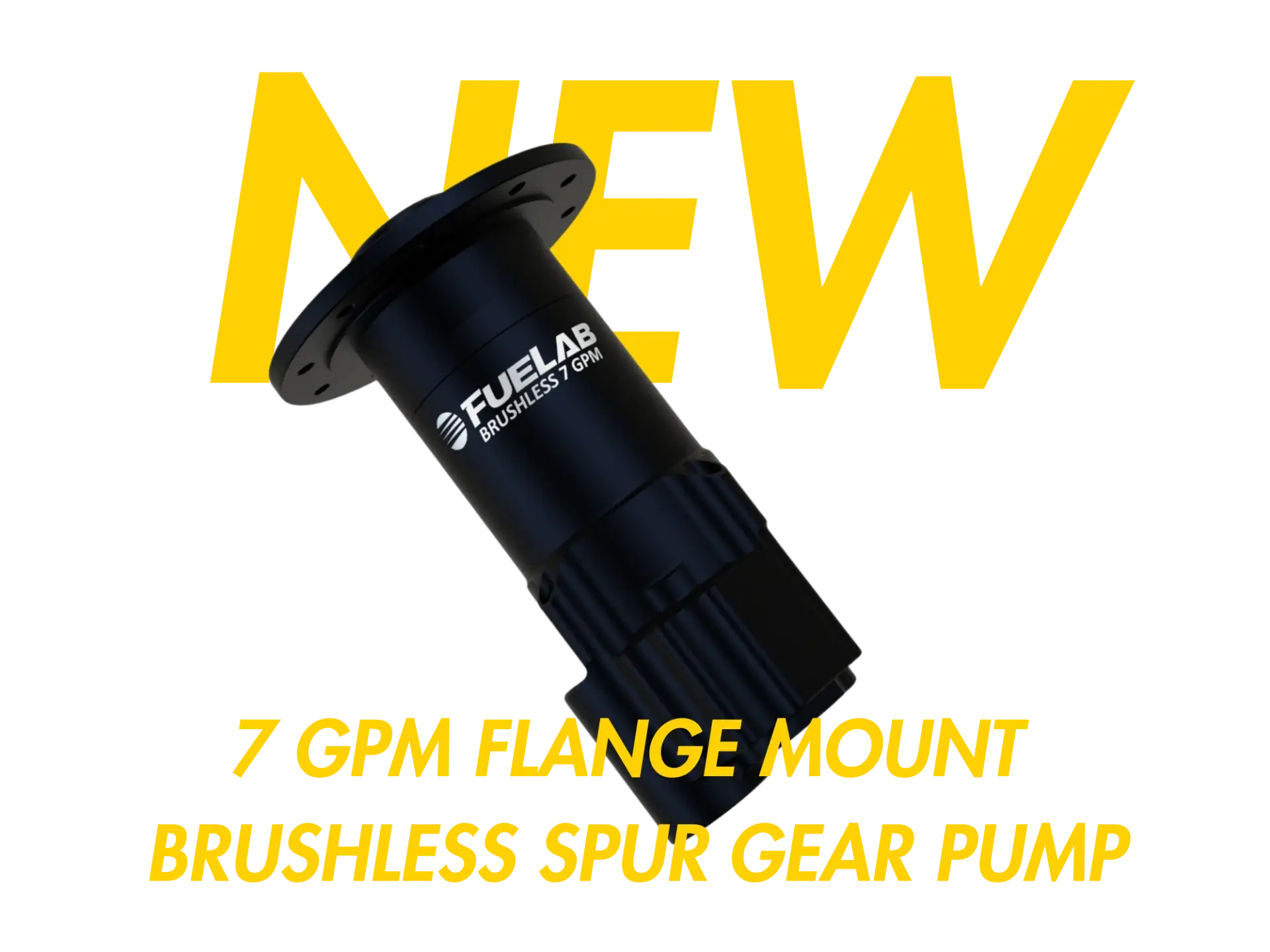 7 GPM Flange Mount Brushless Spur Gear