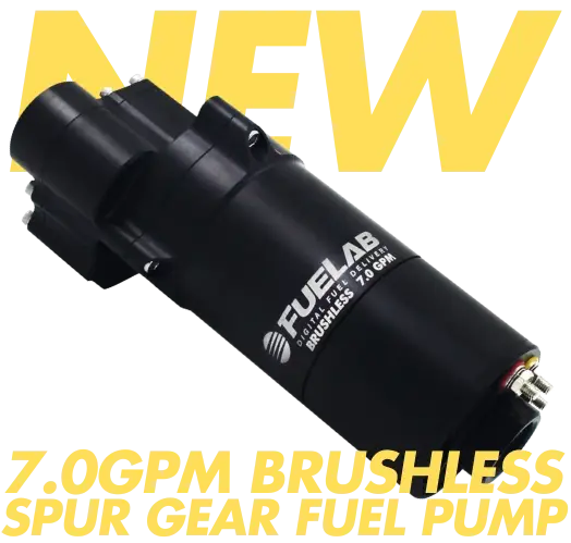 7.0 GPM Brushless Spur Gear Fuel Pump