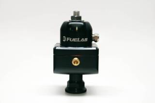 Fuelab - Fuel Pressure Regulator 8AN Inlet / (2) 8AN Outlets/ Large Seat / 4-12 PSI - 55501