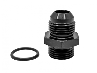 Fuelab - 72103 Port Fitting, Standard, -10AN ORB to -10AN 37 flare