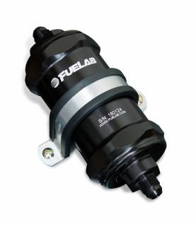 Fuelab - 6AN 6-Micron Short In-Line Fuel Filter - 81831