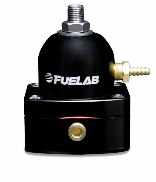 Fuelab - In-Line Carburated Fuel Pressure Regulator 6AN In/6AN Return 4-12 PSI - 52502