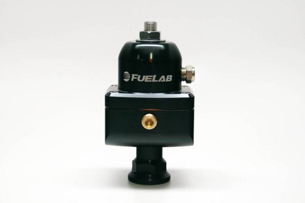 Fuelab - Fuel Pressure Regulator 8AN Inlet / (2) 8AN Outlets/ Large Seat / 10-25 PSI - 55503