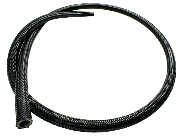 Fuelab - 12AN PTFE Black Nylon Steel Braided Hose