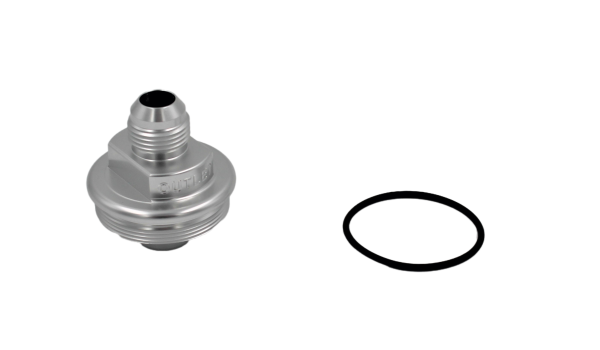 Fuelab - 10AN CLEAR Fuel Filter Outlet Cap