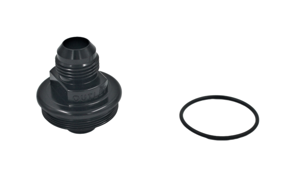 Fuelab - 12AN BLACK Fuel Filter Outlet Cap