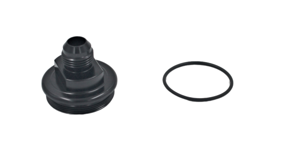 Fuelab - 10AN BLACK Fuel Filter Inlet Cap
