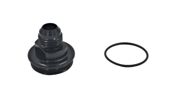 Fuelab - 12AN BLACK Fuel Filter Inlet Cap