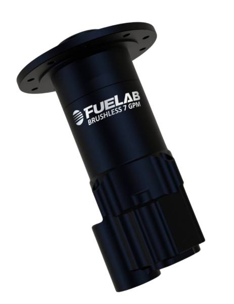 Fuelab - 7.0 GPM Flange Mount In Tank Variable Speed Brushless Spur Gear Fuel Pump - 96902