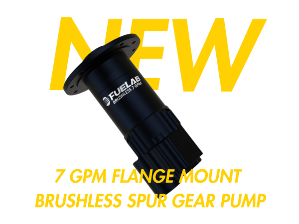 7 GPM Flange Mount Brushless Spur Gear