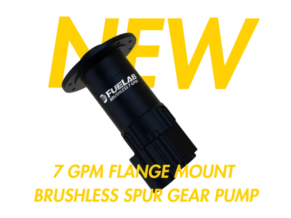 7 GPM Flange Mount Brushless Spur Gear