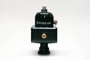 Fuelab - Fuel Pressure Regulator 8AN Inlet / (2) 8AN Outlets/ Large Seat / 4-12 PSI - 55501 - Image 1
