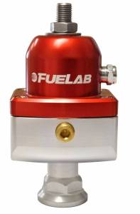 Fuelab - Fuel Pressure Regulator 8AN Inlet / (2) 8AN Outlets/ Large Seat / 4-12 PSI - 55501 - Image 2