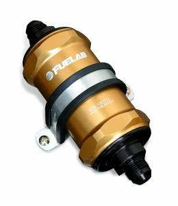 Fuelab - 8AN 10-Micron Short In-Line Fuel Filter with Check Valve - 84802 - Image 5
